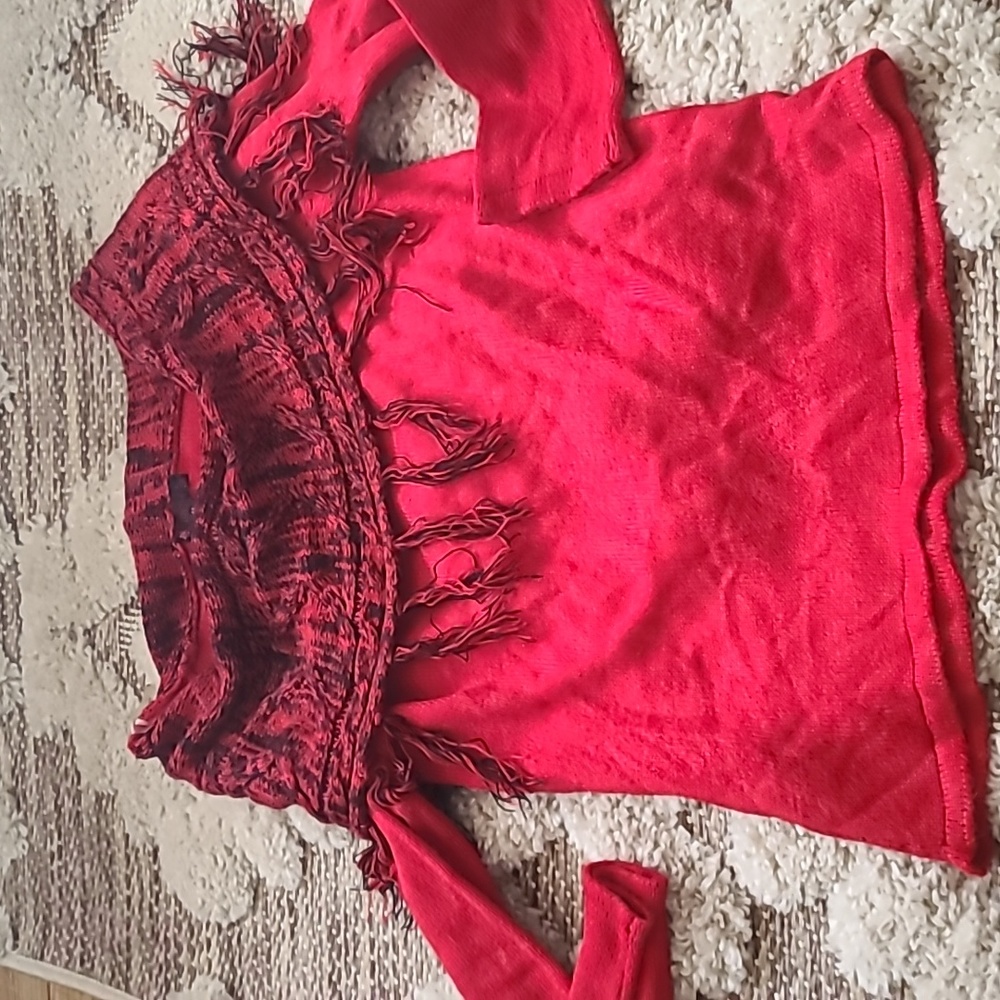 ❤️10/$13 Euc cute red sweater